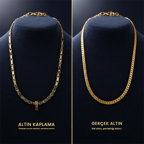 Altın Kaplama ile Gerçek Altın Arasındaki Farklar