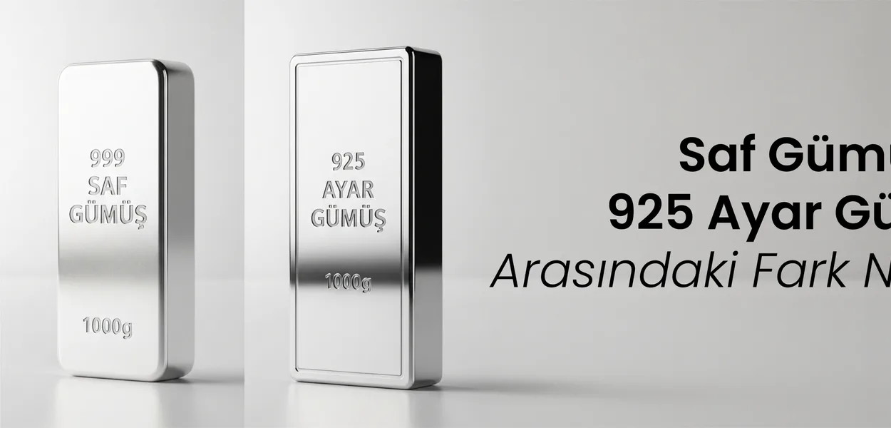 Saf gümüş ile 925 ayar gümüş arasındaki fark nedir?