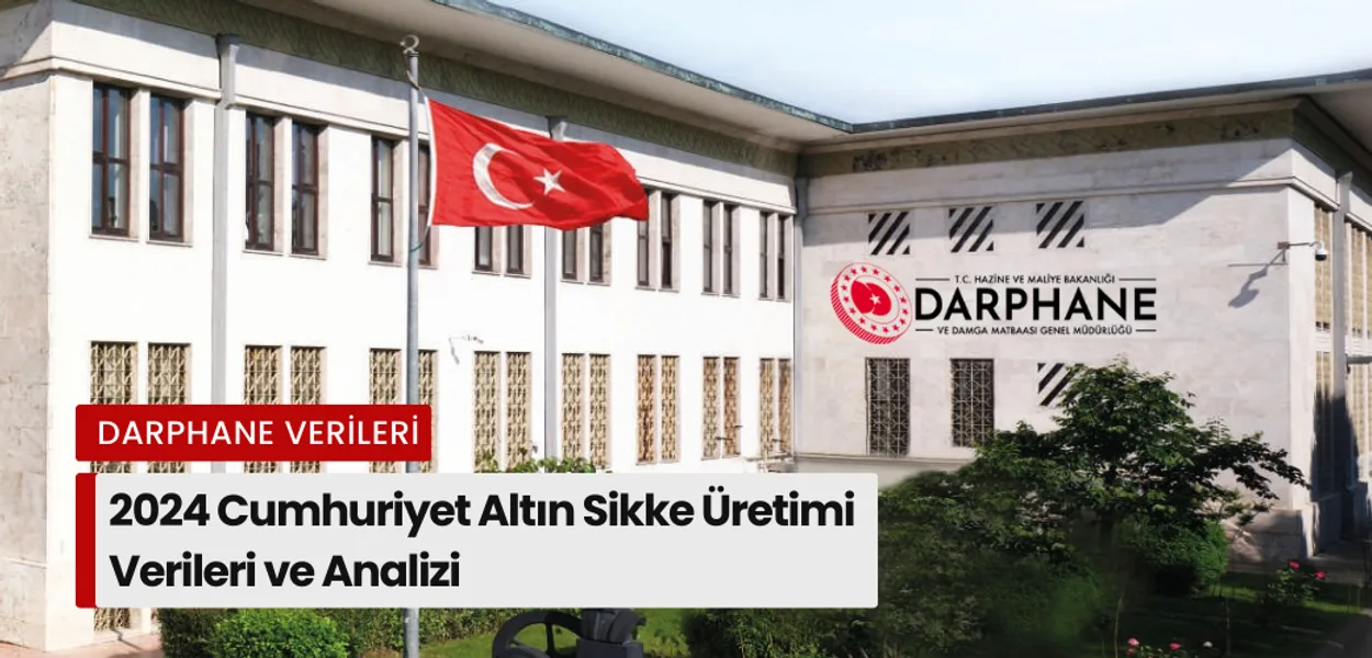 Darphane Tarafından Üretilen “Cumhuriyet Altın Sikke” Türlerine Göre 2024 Yılı Üretim Verileri ve Analizi